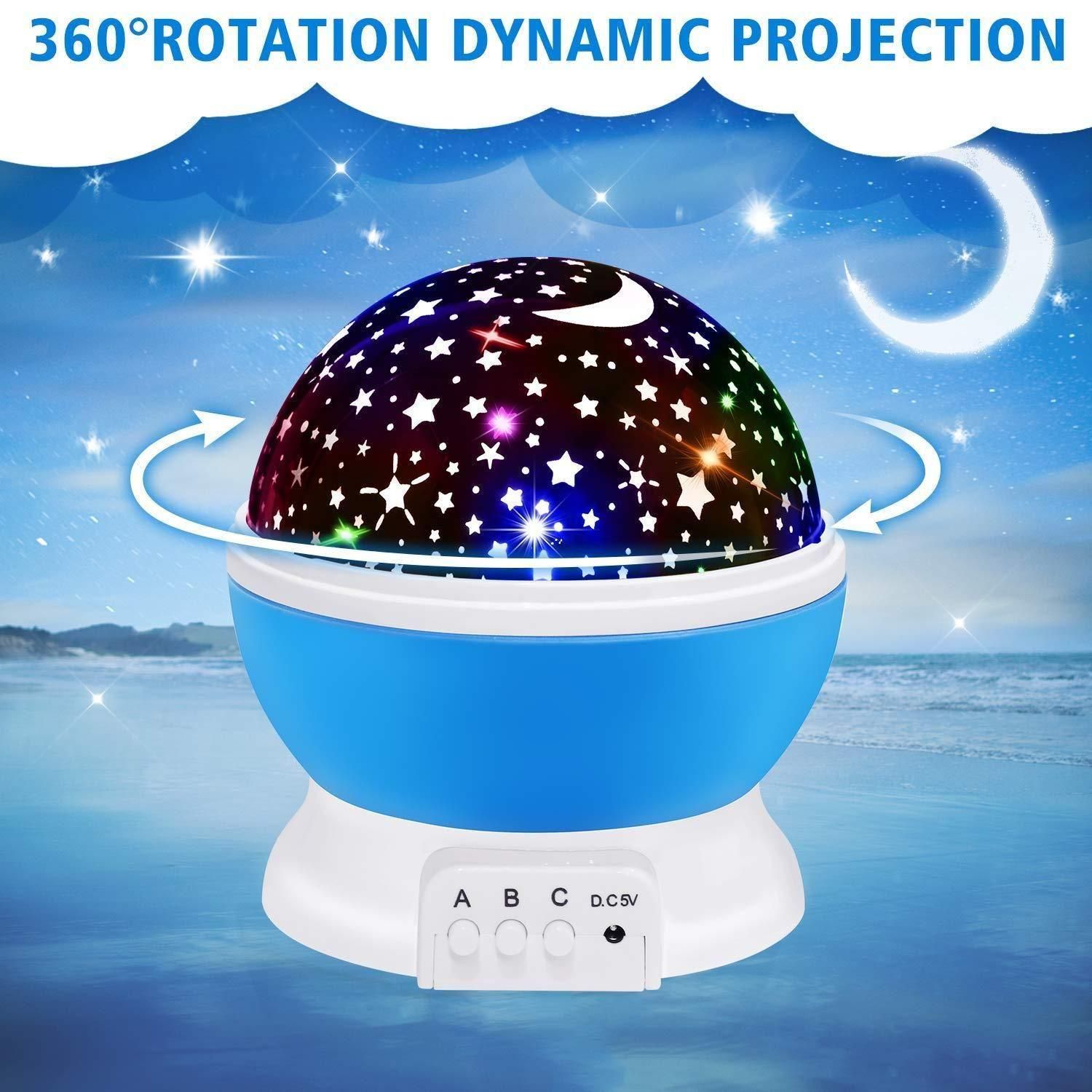 🌟🌙 Star Projector Night Light