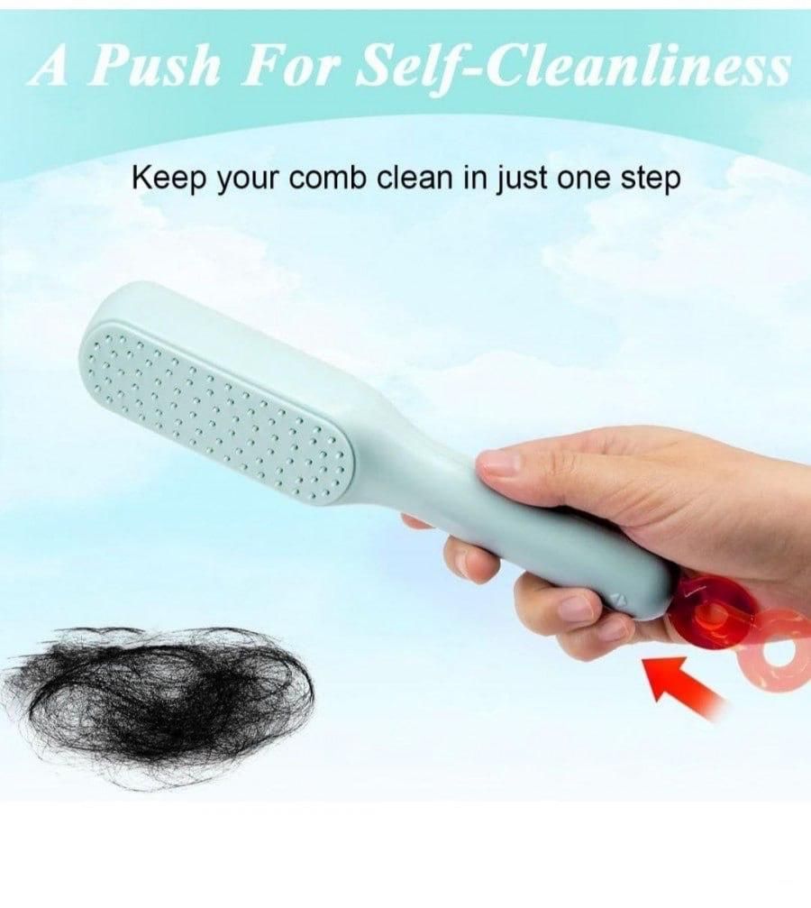 ✨ Self-Cleaning Anti-static Massage Comb for Adults and Kids ✨