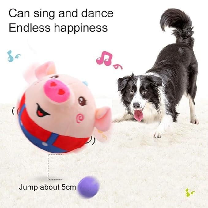 🐷💃 Dancing Piggy Ball Toy 🎶⚽