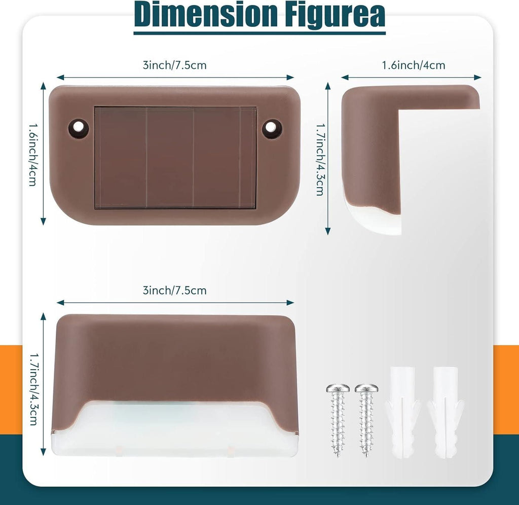 🌞✨ Solar Deck Lights Outdoor – Brighten Every Step! ✨🌞