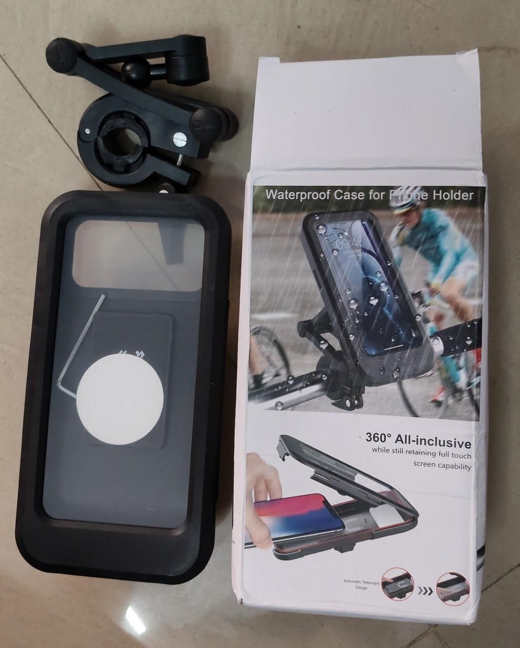 🚴📱 Universal 360° Rotation Bike Waterproof Cell Phone Holder