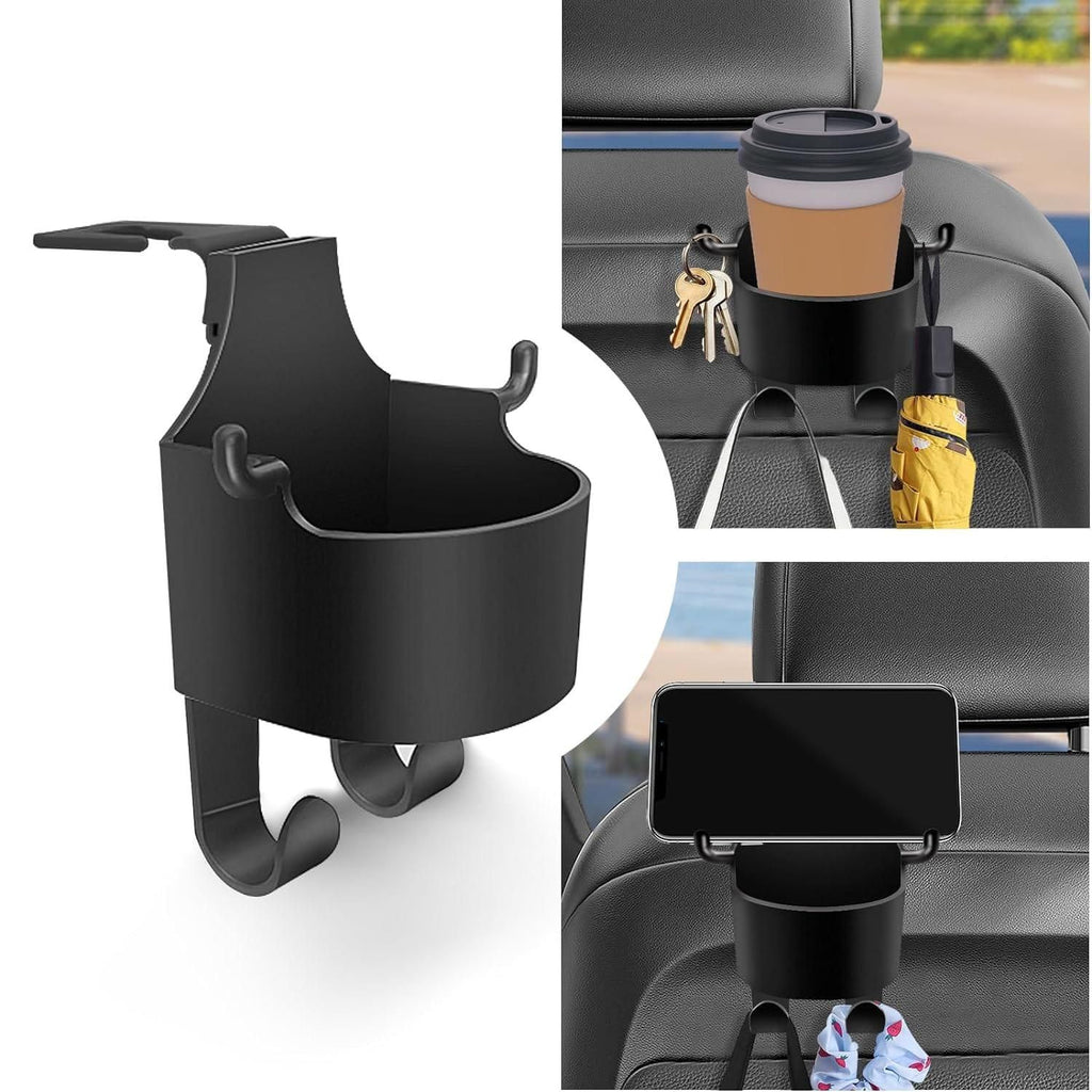 🚗📱 Multifunctional Hanging Storage Cup &amp; Mobile Holder – Pack of 2