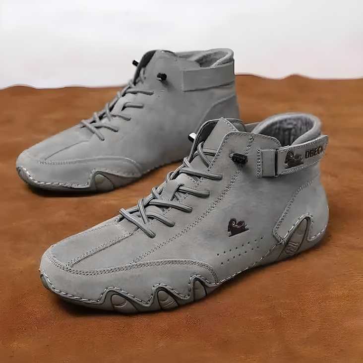 👟🔥 Daily Trendy Men’s Casual Shoes – Grey 😎✨