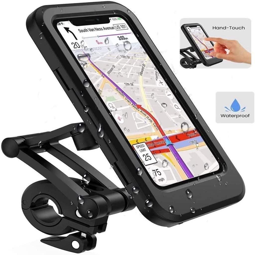 🚴📱 Universal 360° Rotation Bike Waterproof Cell Phone Holder