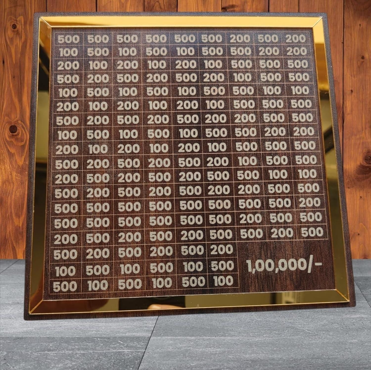 🐷 Savings Challenge Piggy Bank – Wooden Money Saving Box 💰