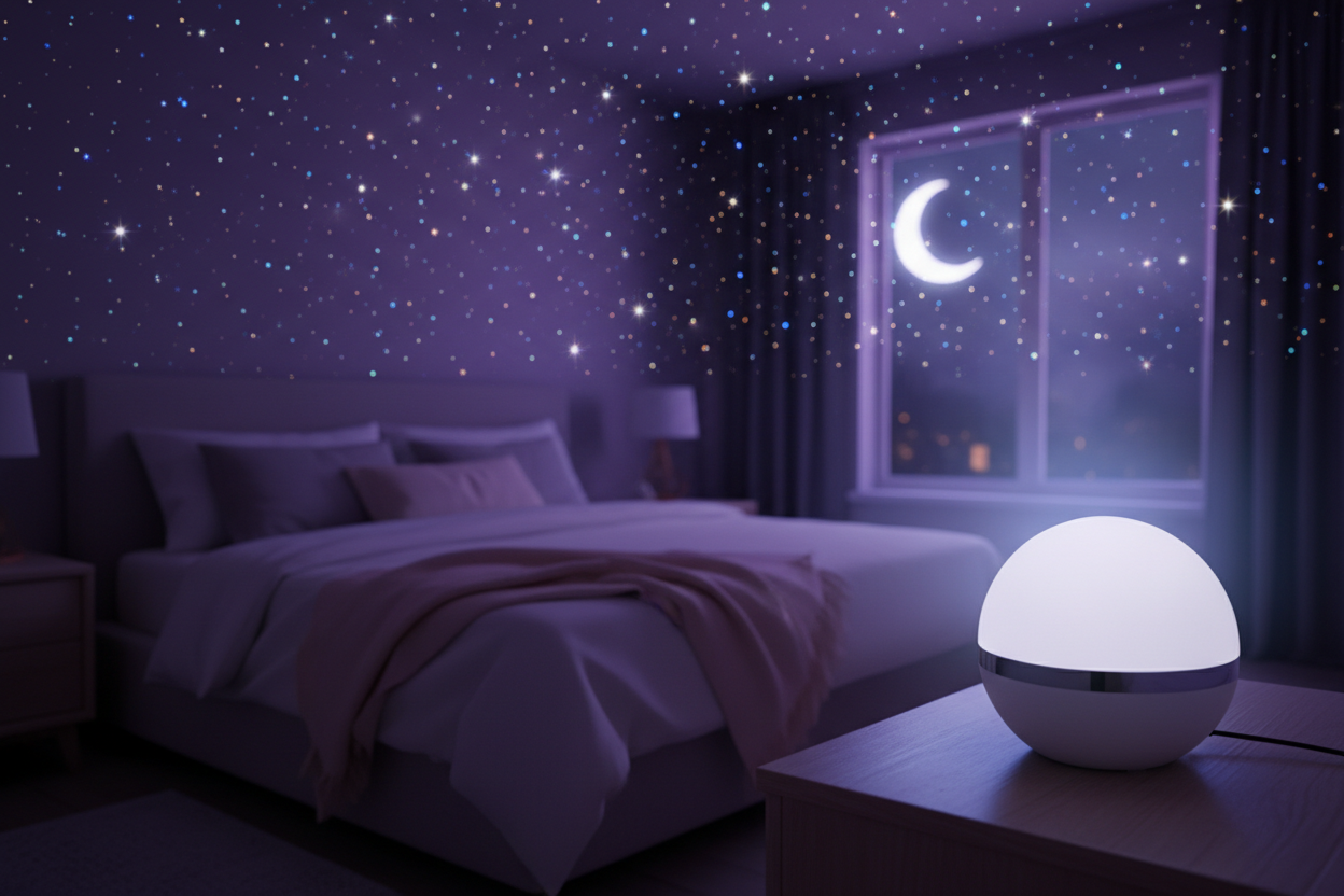 🌟🌙 Star Projector Night Light